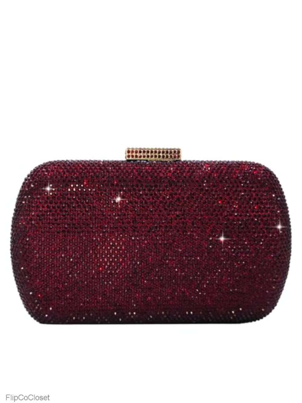 Mini Rhinestone Clutch Evening Bag, Crystal Satin Wedding Purse with Chain Strap